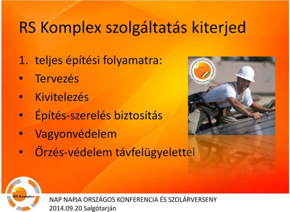 Kivitelezés Építés szerelés biztosítás