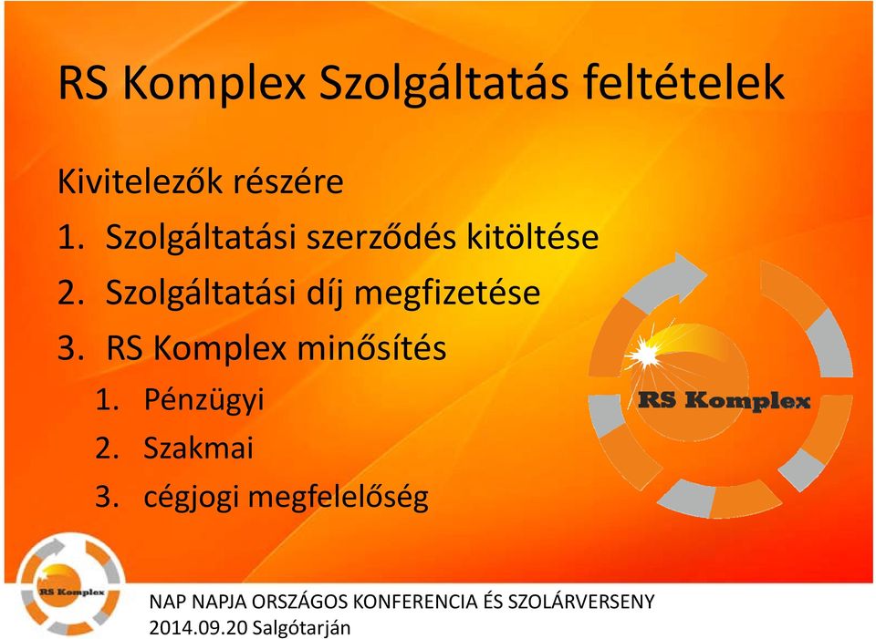 Szolgáltatási díj megfizetése 3.