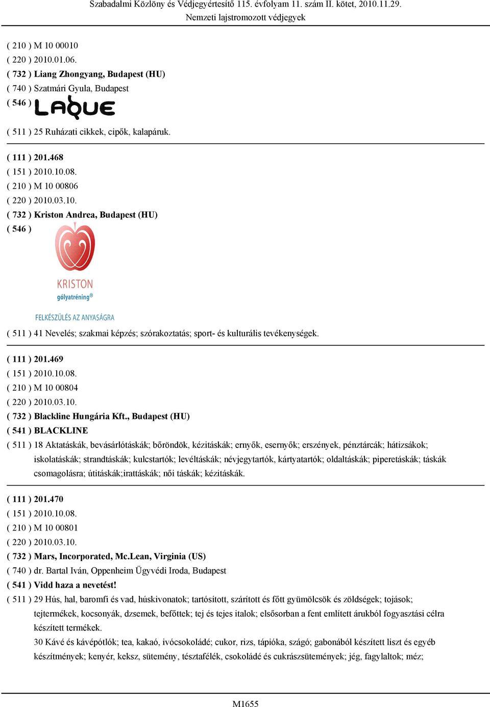 03.10. ( 732 ) Blackline Hungária Kft.