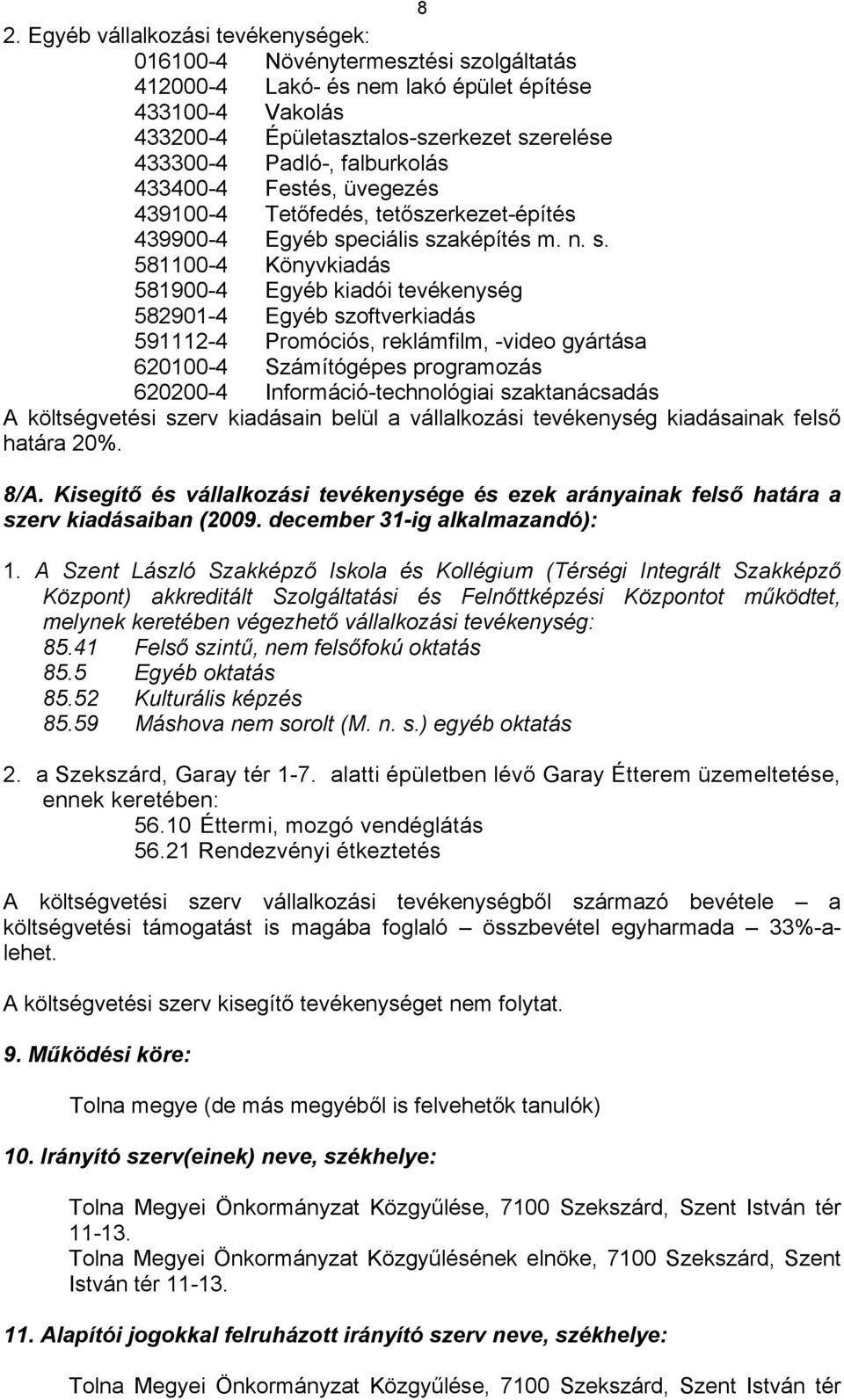 eciális sz