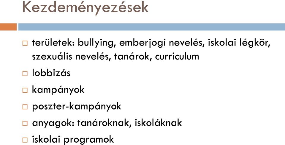 tanárok, curriculum lobbizás kampányok