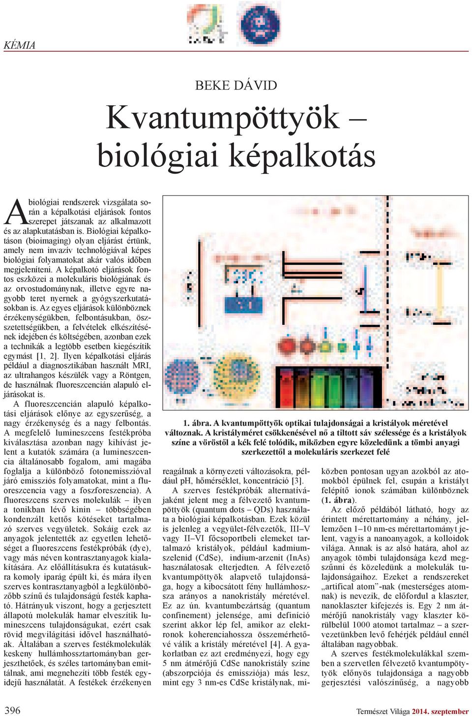 A képalkotó eljárások fontos eszközei a molekuláris biológiának és az orvostudománynak, illetve egyre nagyobb teret nyernek a gyógyszerkutatásokban is.