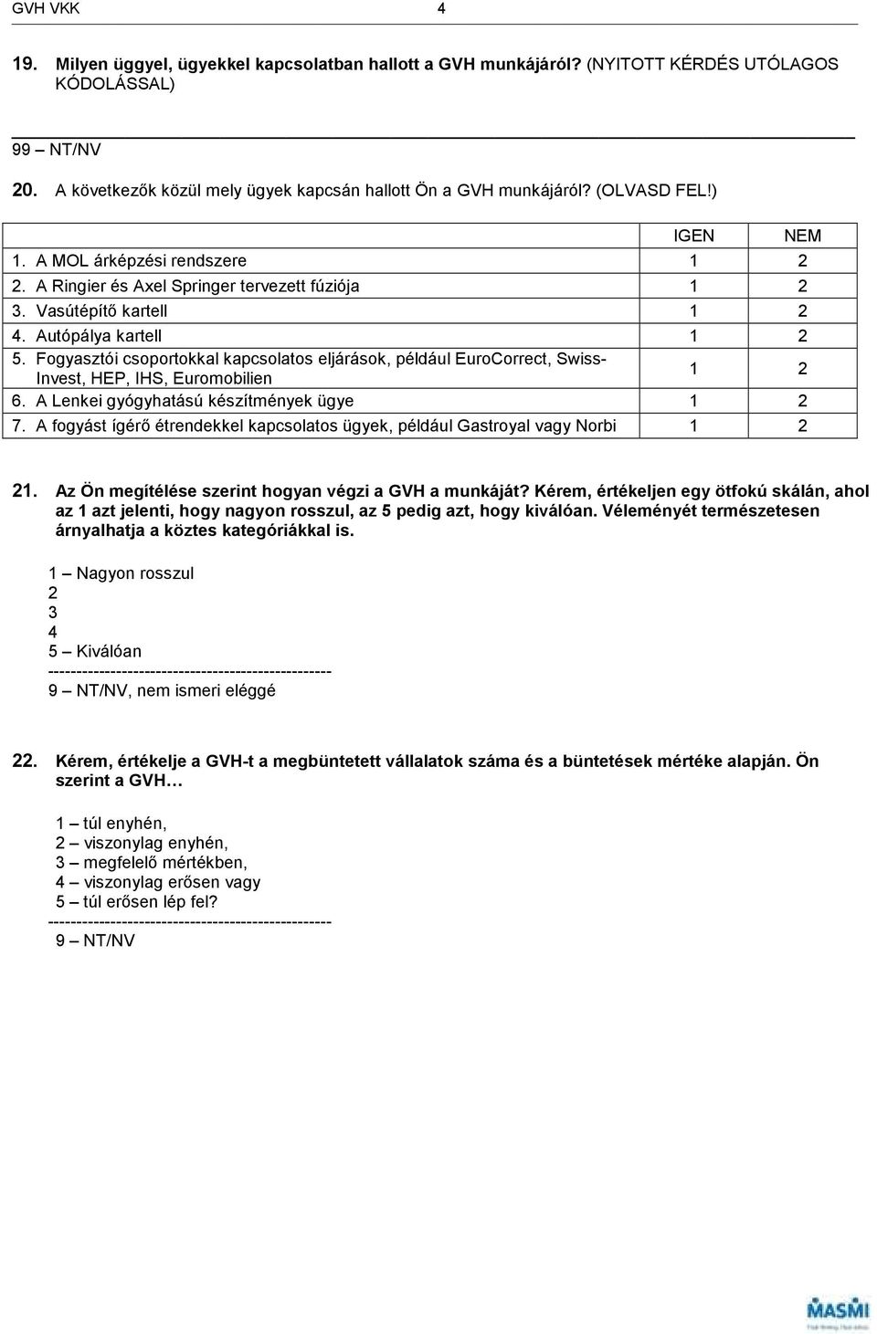 Fogyasztói csoportokkal kapcsolatos eljárások, például EuroCorrect, Swiss- Invest, HEP, IHS, Euromobilien 1 2 6. A Lenkei gyógyhatású készítmények ügye 1 2 7.