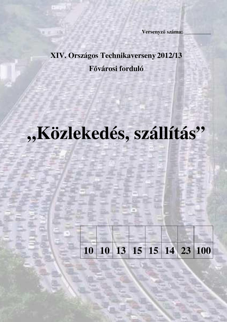 2012/13 Fıvárosi forduló