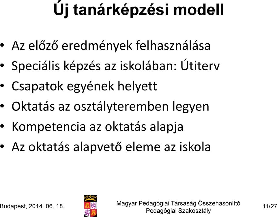 helyett Oktatás az osztályteremben legyen Kompetencia az