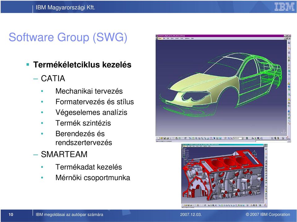 szintézis Berendezés és rendszertervezés SMARTEAM Termékadat