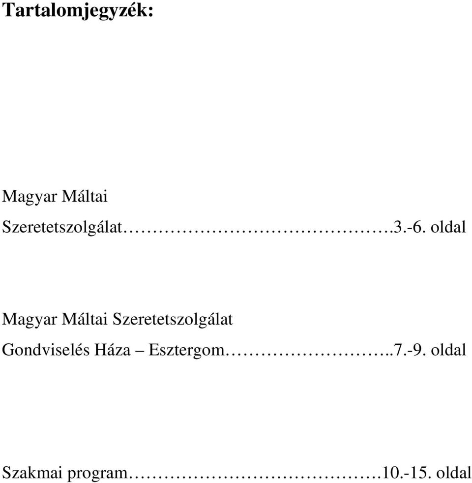 oldal Magyar Máltai Szeretetszolgálat