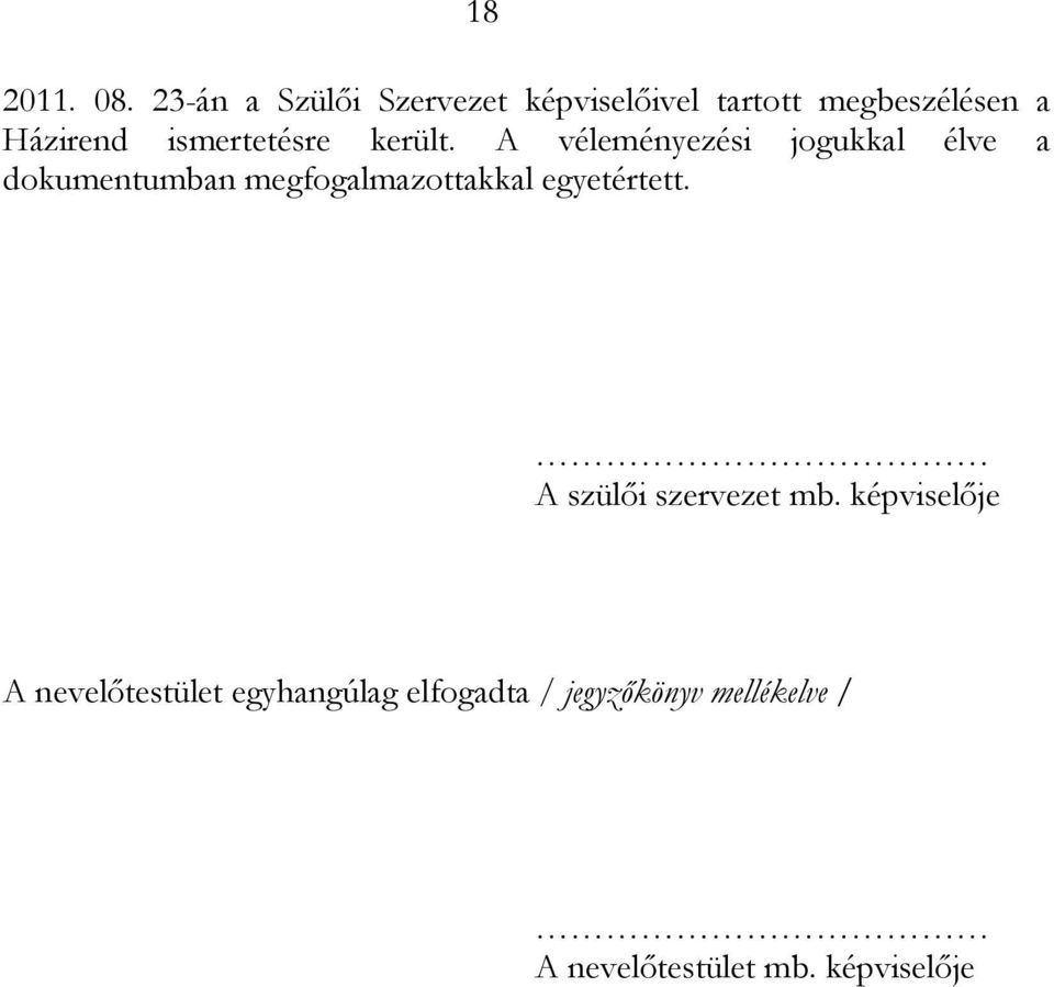 ismertetésre került.