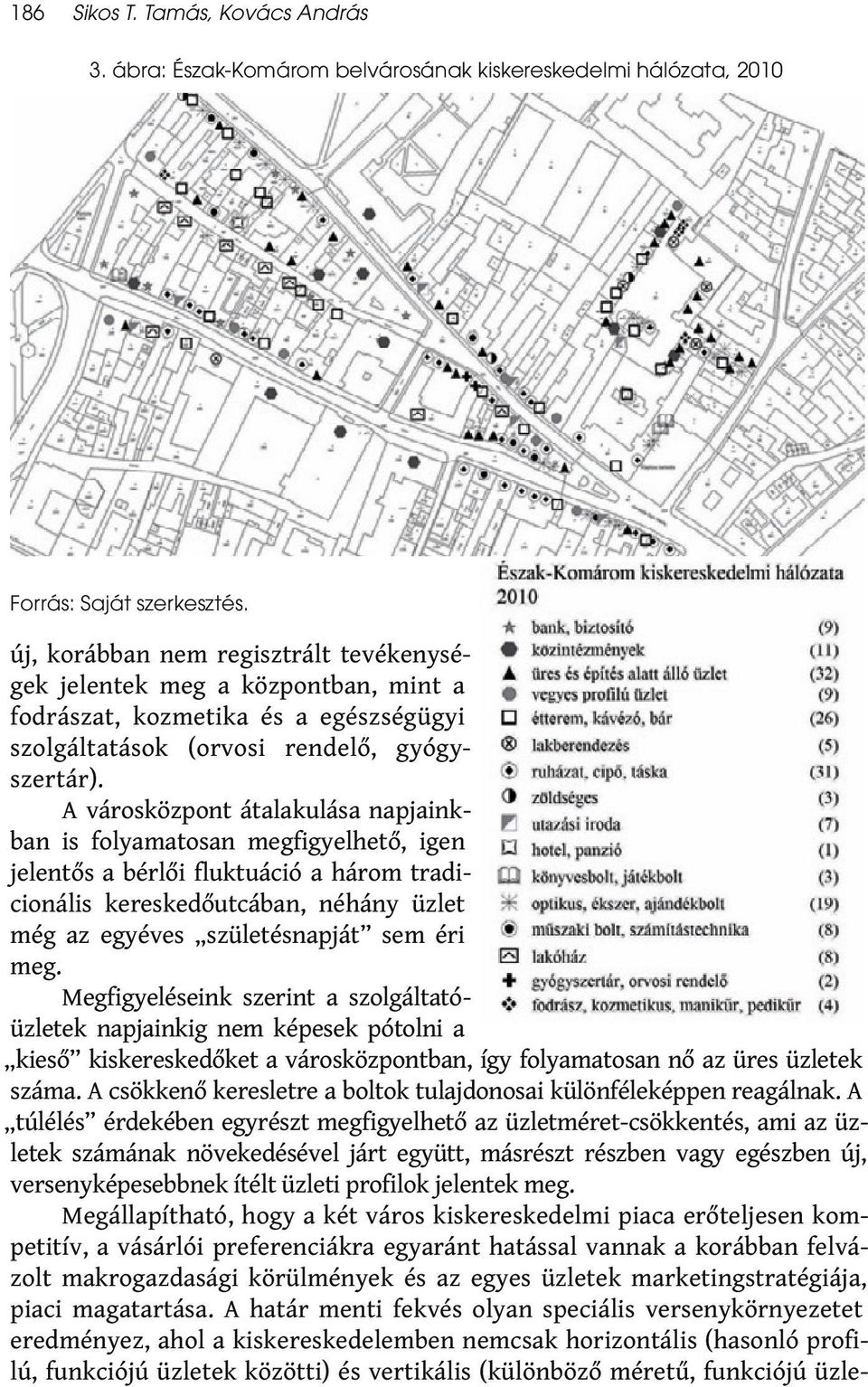 A városközpont átalakulása napjainkban is folyamatosan megfigyelhető, igen jelentős a bérlői fluktuáció a három tradicionális kereskedőutcában, néhány üzlet még az egyéves születésnapját sem éri meg.