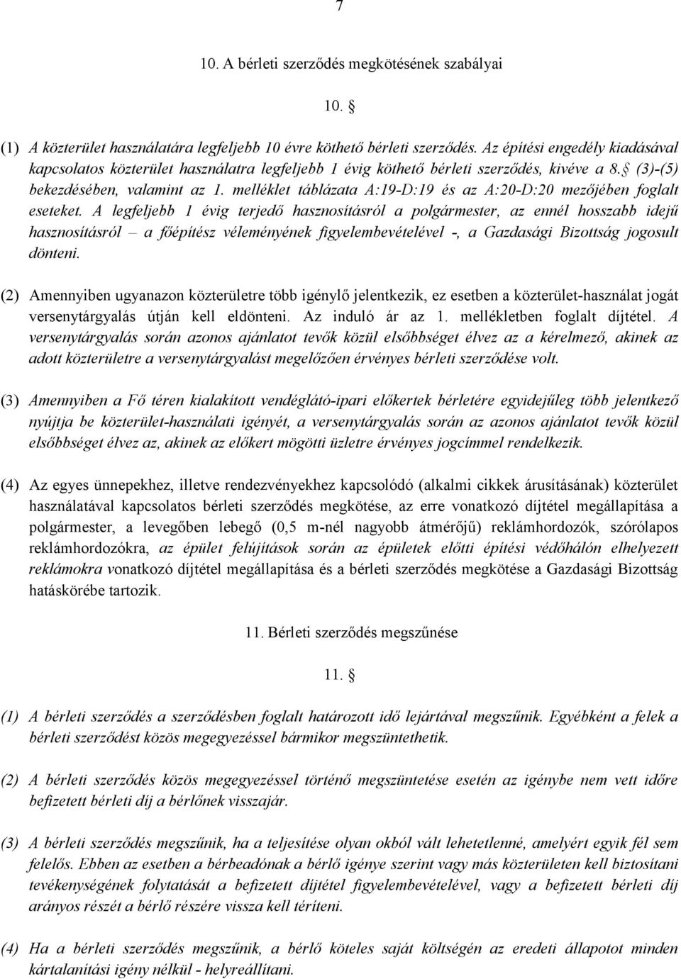 melléklet táblázata A:19-D:19 és az A:20-D:20 mezőjében foglalt eseteket.