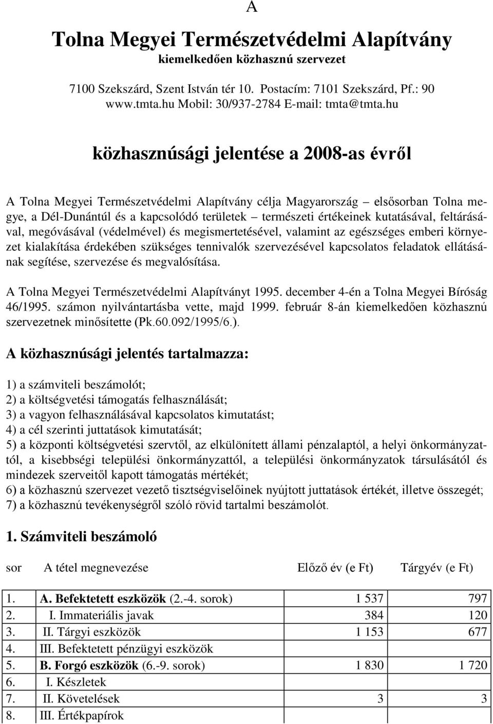 kutatásával, feltárásával, megóvásával (védelmével) és megismertetésével, valamint az egészséges emberi környezet kialakítása érdekében szükséges tennivalók szervezésével kapcsolatos feladatok