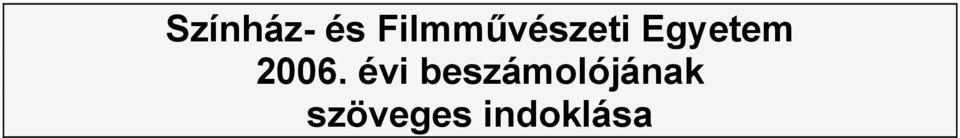 Egyetem 2006.
