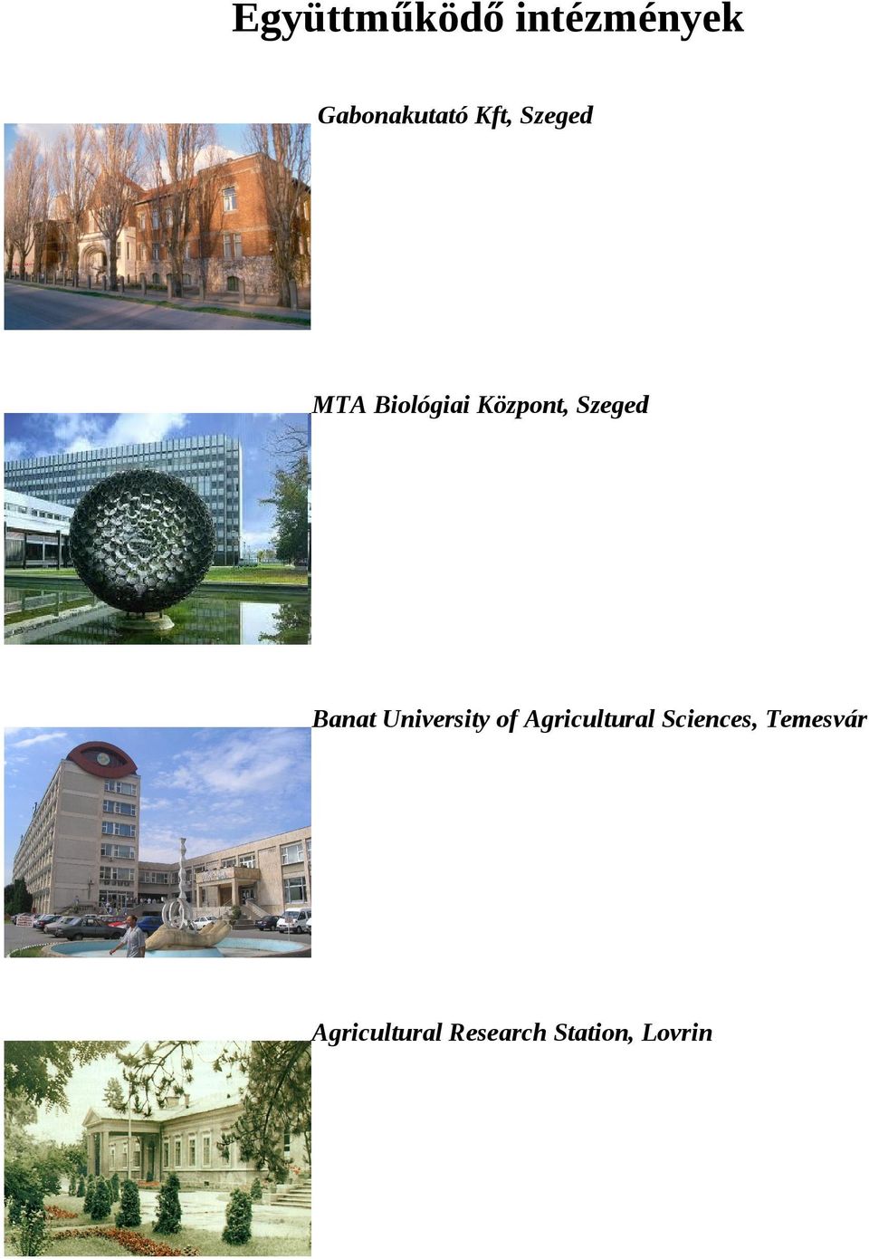 University of Agricultural Sciences,