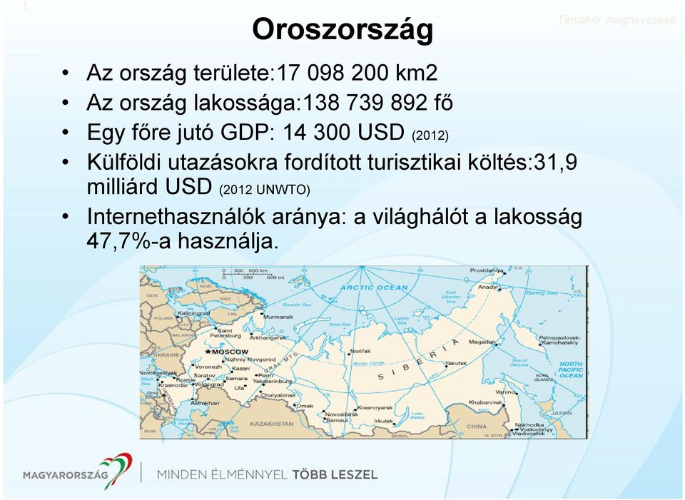 fordított turisztikai költés:31,9 milliárd USD (2012 UNWTO)