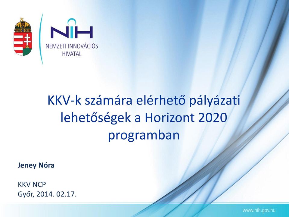 Horizont 2020 programban