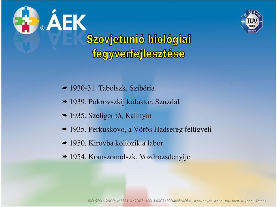 Szeliger tó, Kalinyin 1935.