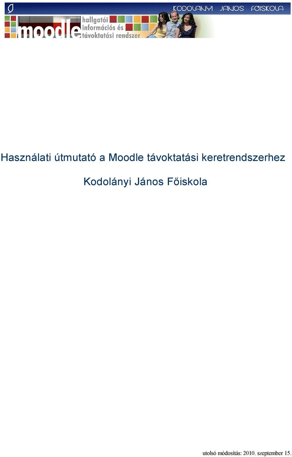 Kodolányi János Főiskola