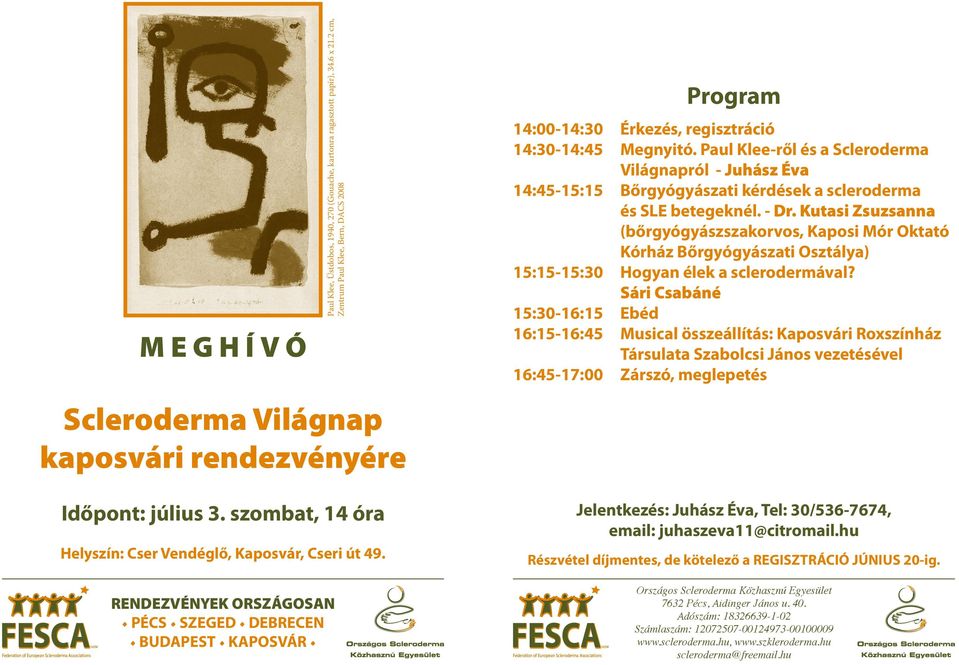 MEGHÍVÓ Június 29. Scleroderma Világnap - PDF Free Download