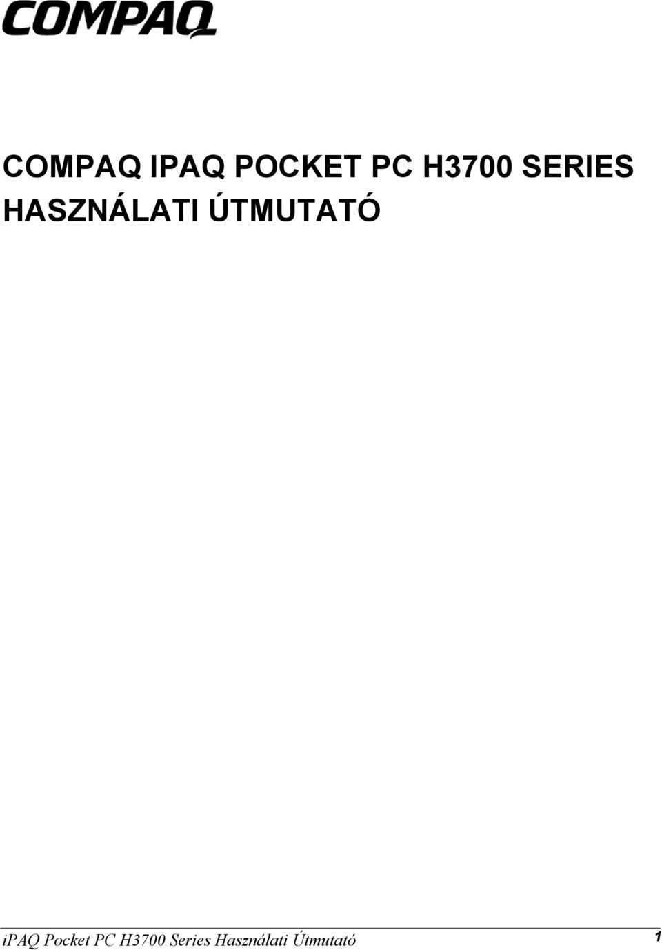 ÚTMUTATÓ ipaq Pocket PC