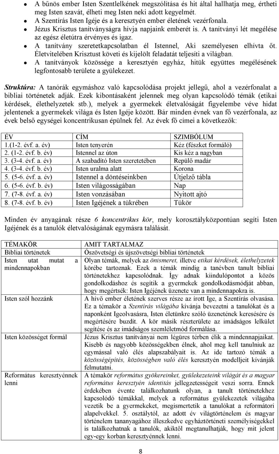 A tanítvány szeretetkapcsolatban él Istennel, Aki személyesen elhívta őt. Életvitelében Krisztust követi és kijelölt feladatát teljesíti a világban.