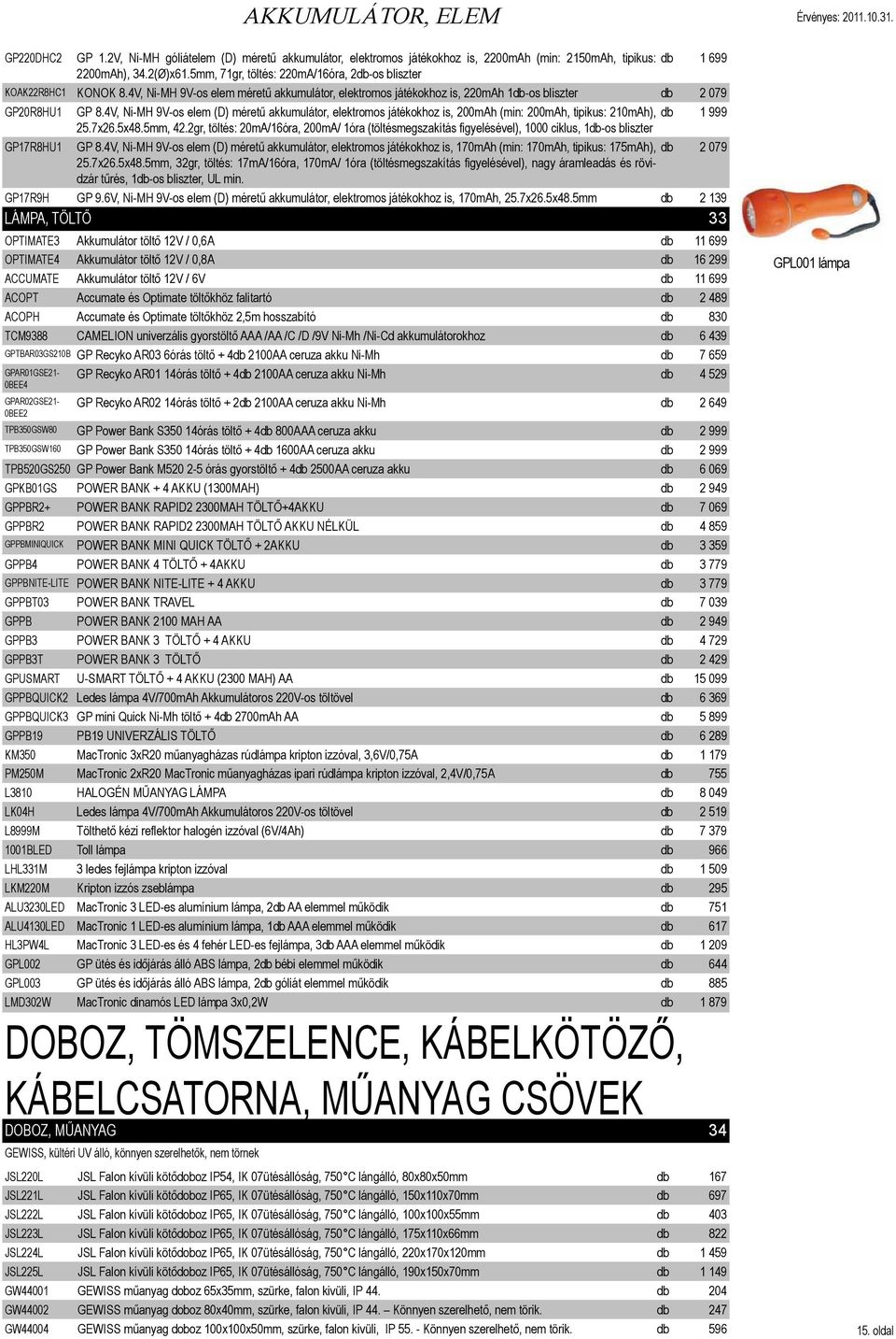 4V, Ni-MH 9V-os elem (D) méretű akkumulátor, elektromos játékokhoz is, 200mAh (min: 200mAh, tipikus: 210mAh), db 1 999 25.7x26.5x48.5mm, 42.