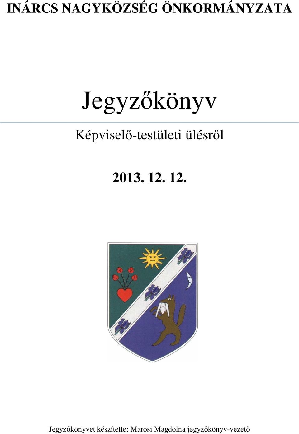 ülésről 2013. 12.