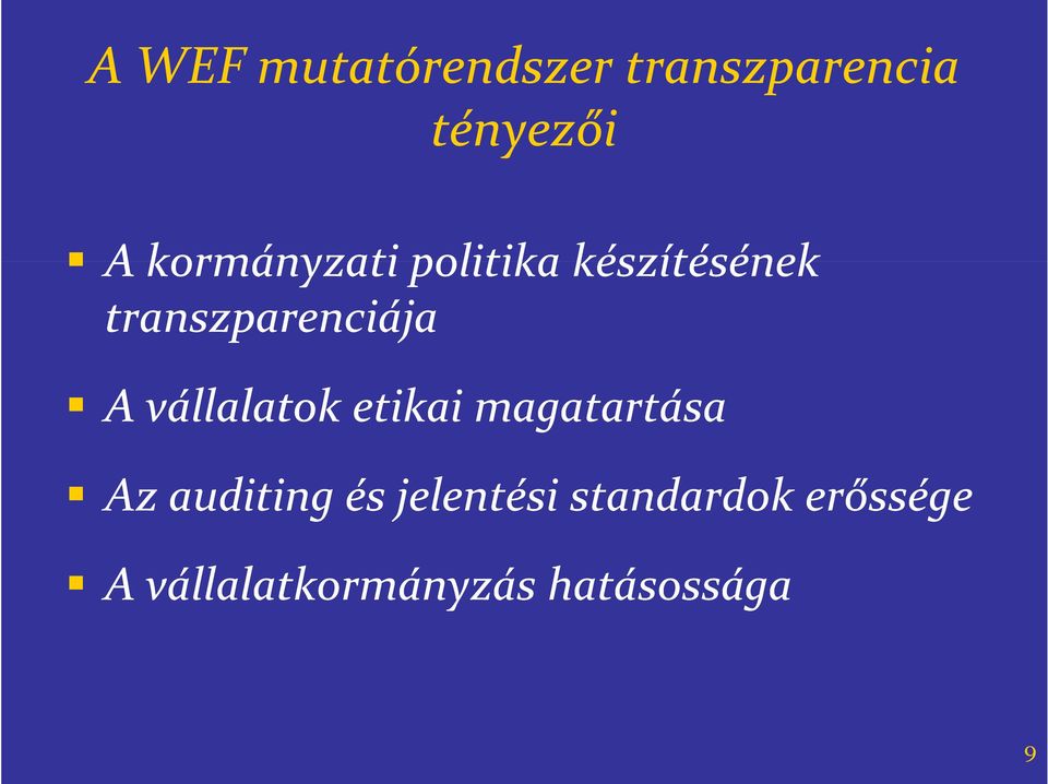 vállalatok etikai magatartása Az auditing és