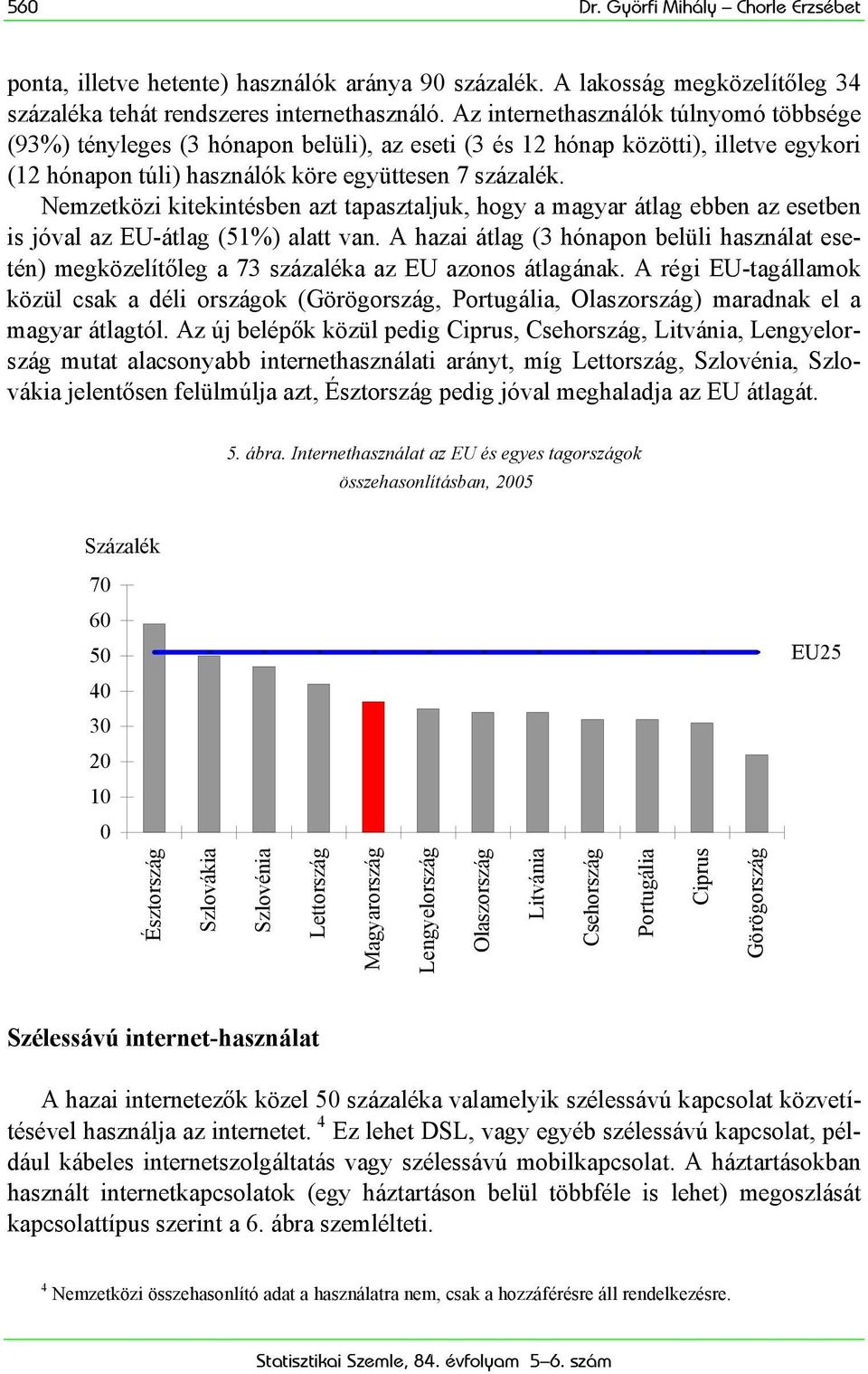 Nemzetközi kitekintésben azt tapasztaljuk, hogy a magyar átlag ebben az esetben is jóval az EU-átlag (51%) alatt van.