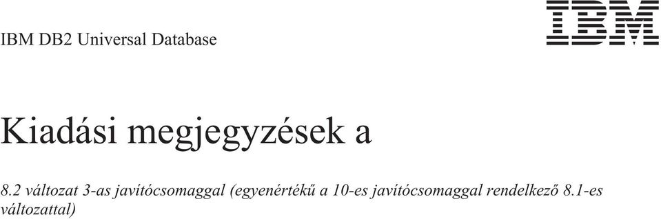 2 változat 3-as javítócsomaggal
