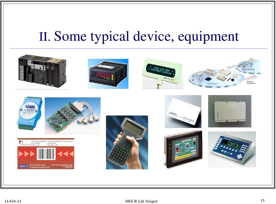 equipment