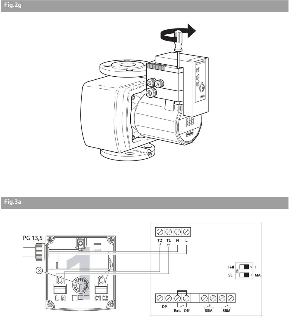 sw I+II SL ON 1 2