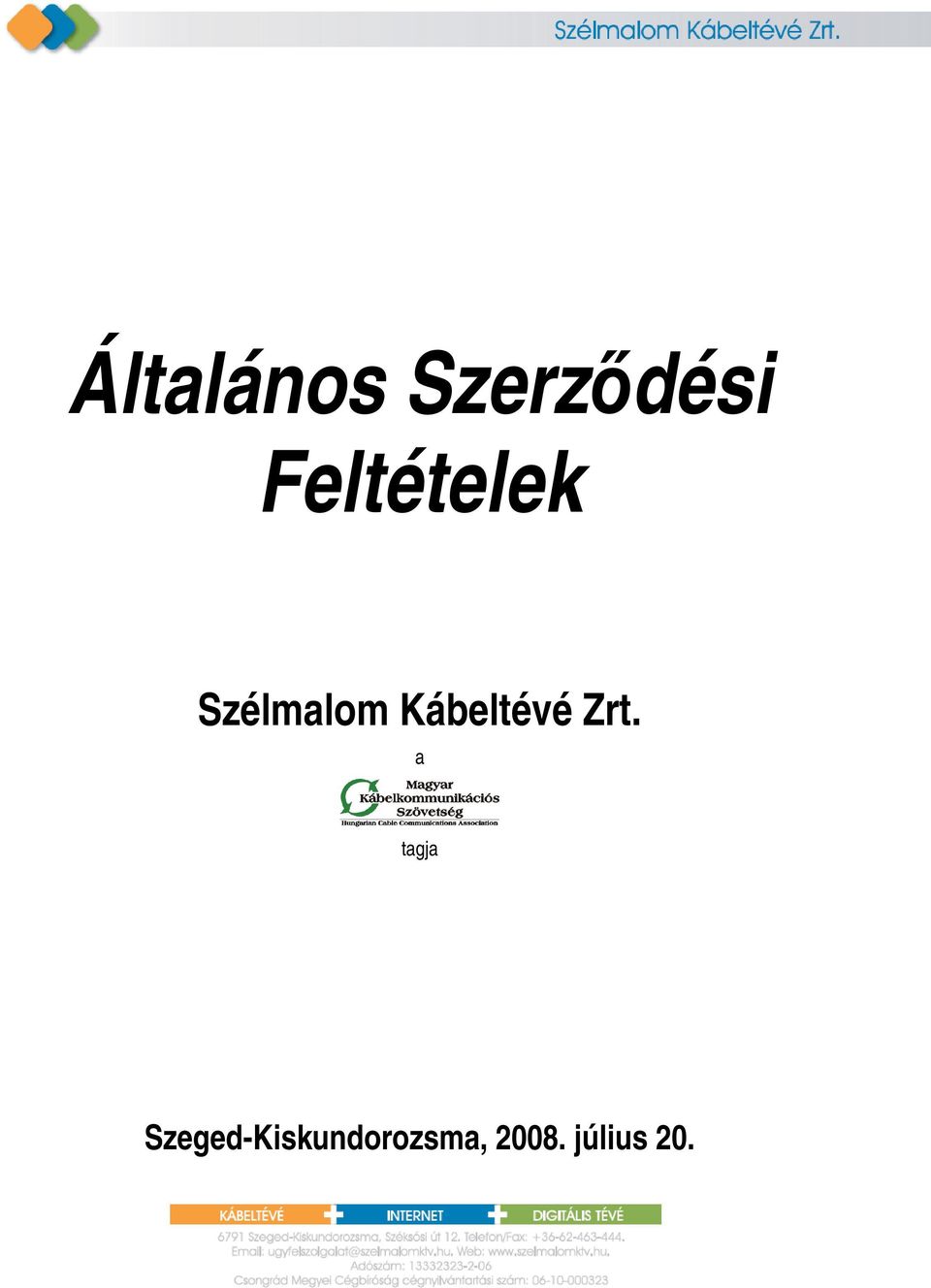 Kábeltévé Zrt.
