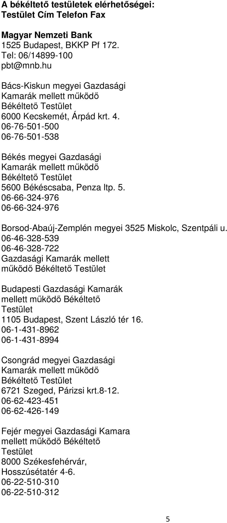 00 Békéscsaba, Penza ltp. 5. 06-66-324-976 06-66-324-976 Borsod-Abaúj-Zemplén megyei 3525 Miskolc, Szentpáli u.