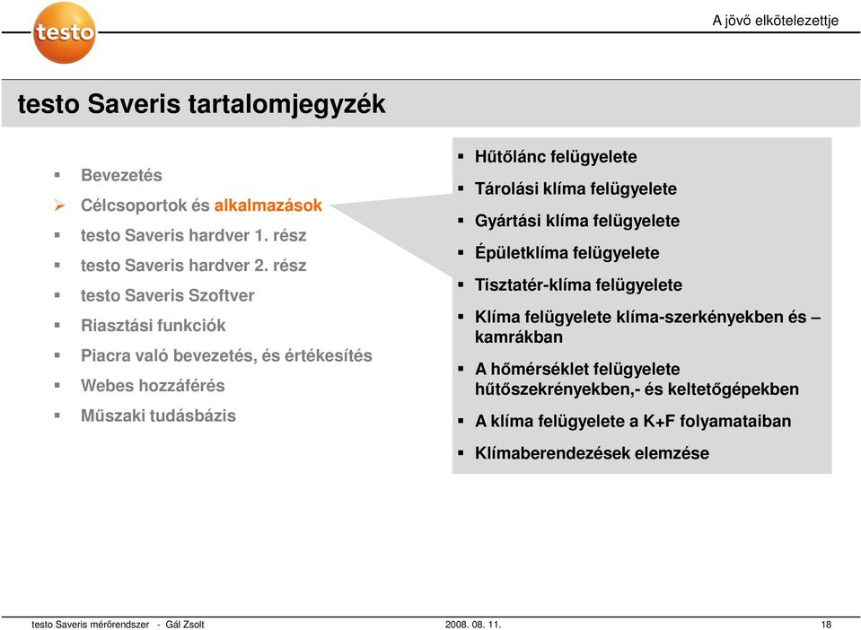 klíma felügyelete Gyártási klíma felügyelete Épületklíma felügyelete Tisztatér-klíma felügyelete Klíma felügyelete klíma-szerkényekben és kamrákban A