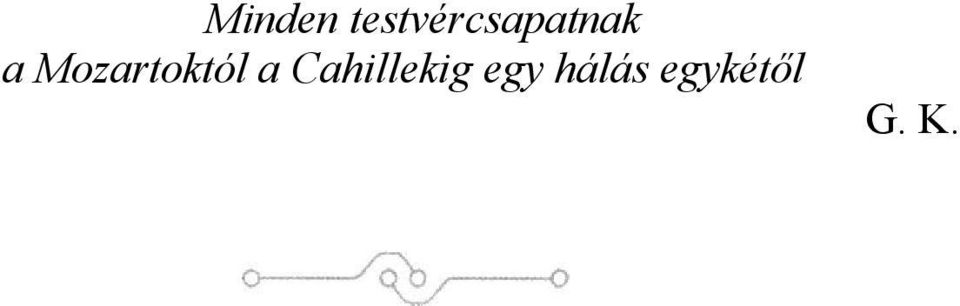Mozartoktól a