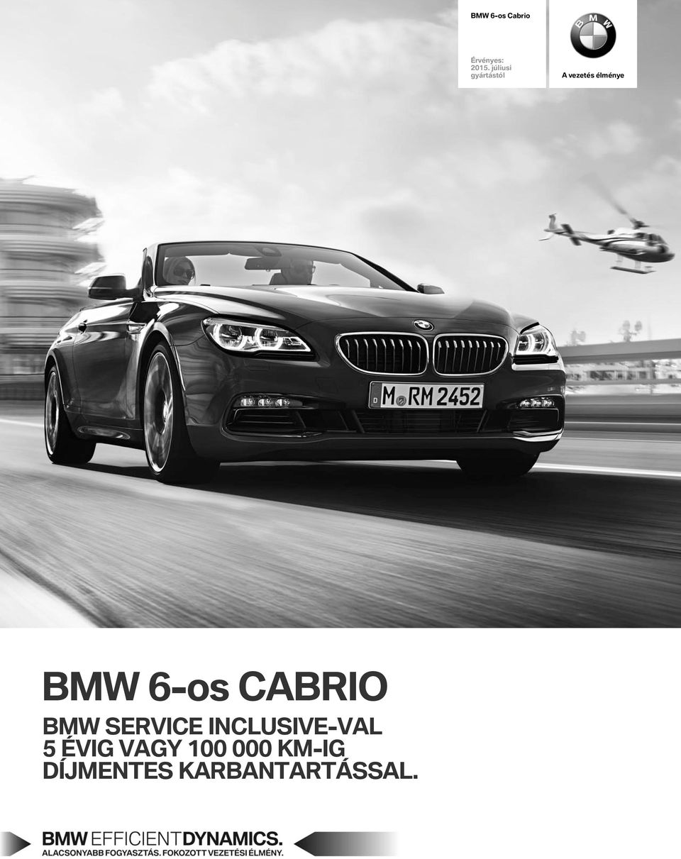 BMW 6-s CaBRI BMW SERVICE INCLUSIVE-VaL