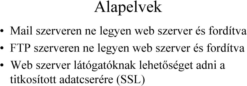 web szerver és fordítva Web szerver