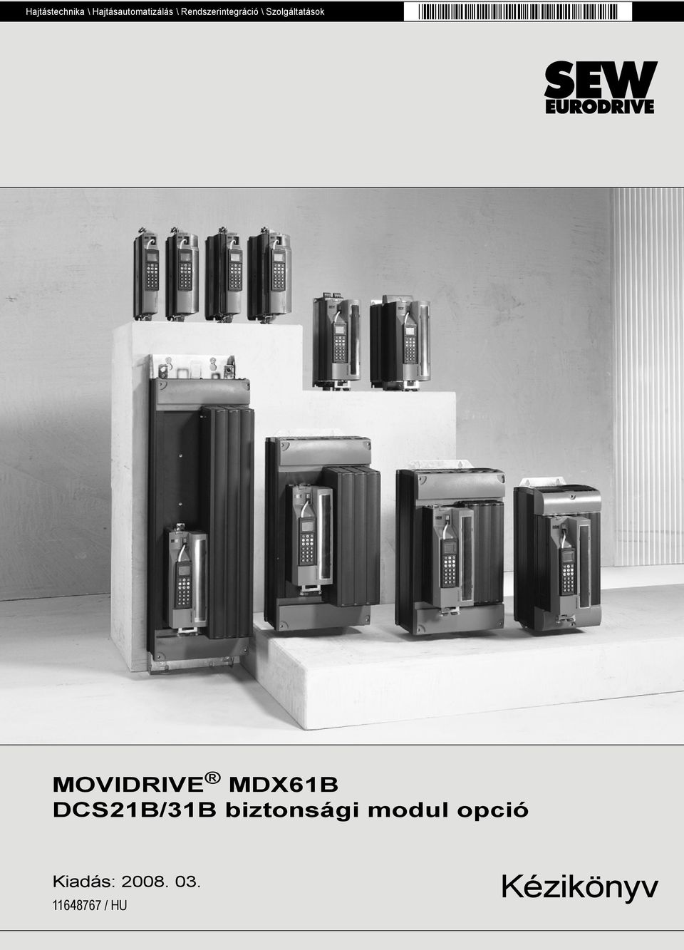 MOVIDRIVE MDX61B DCS21B/31B biztonsági