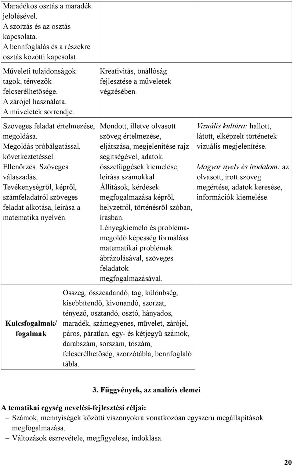 Szöveges válaszadás. Tevékenységről, képről, számfeladatról szöveges feladat alkotása, leírása a matematika nyelvén.