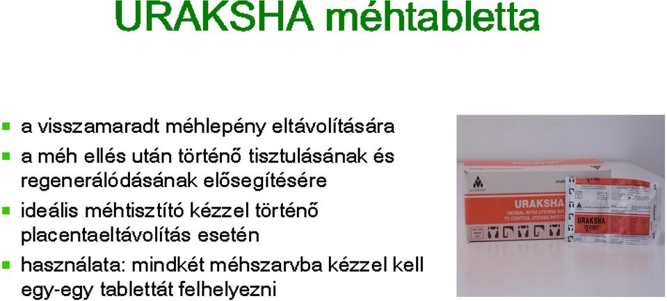 mindkét méhlepény történő felhelyezni kézzel esetén elősegítésére