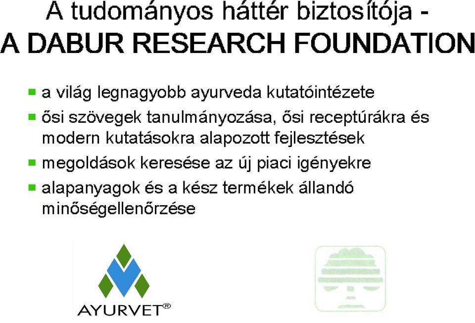 tanulmányozása, a kész ayurveda alapozott az háttér termékek új piaci