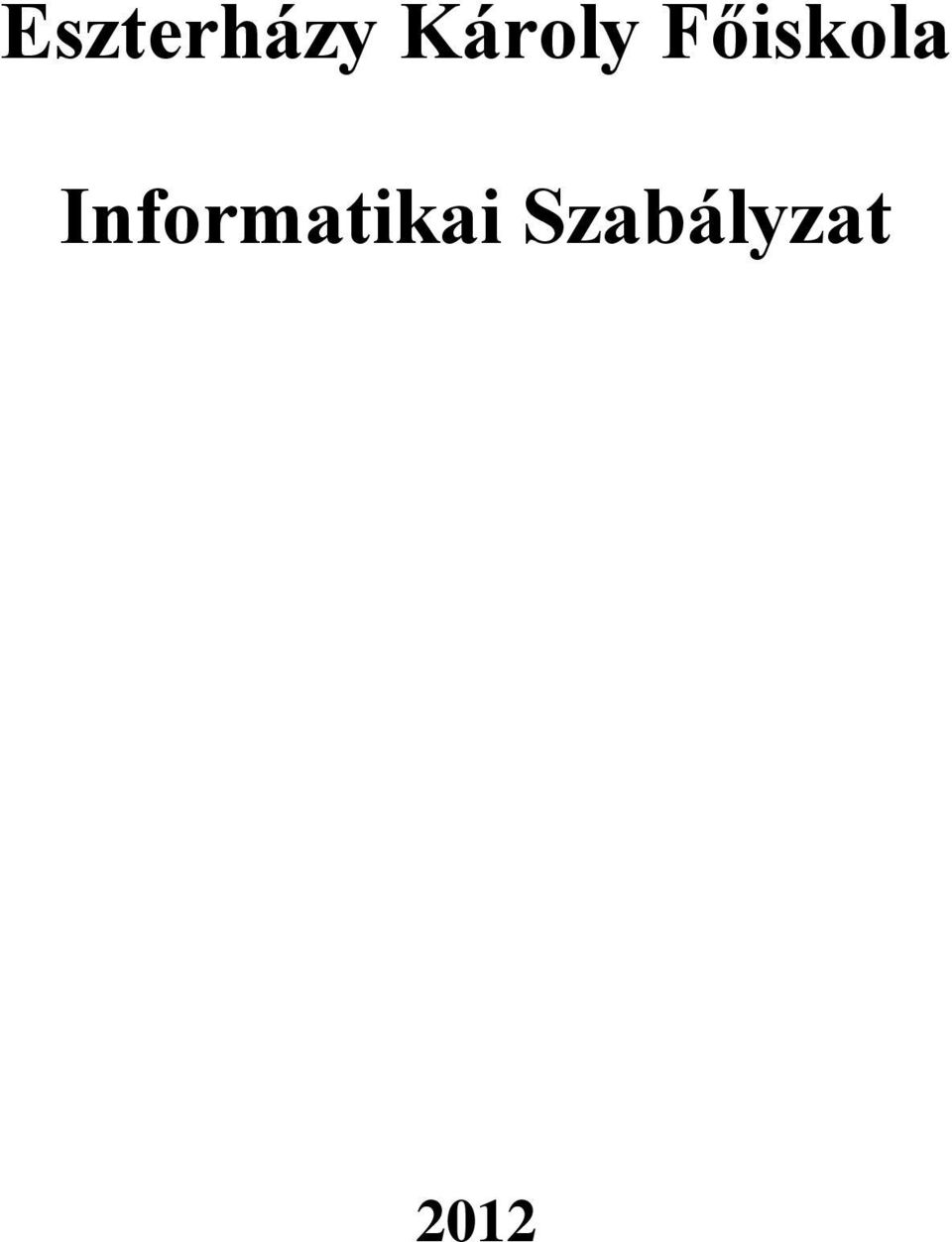 Főiskola