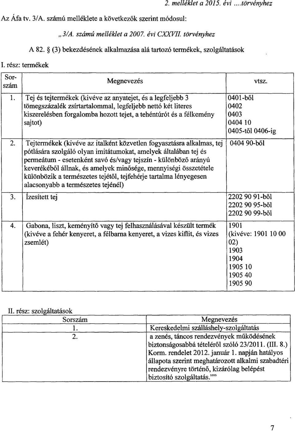 Tej és tejtermékek (kivéve az anyatejet, és a legfeljebb 3 0401 -ből tömegszázalék zsírtartalommal, legfeljebb nettó két literes 0402 kiszerelésben forgalomba hozott tejet, a tehéntúrót és a