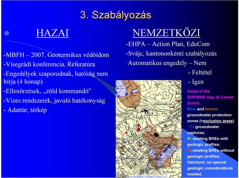 rendszerek, javuló hatékonyság - Adattár, térkép 3.