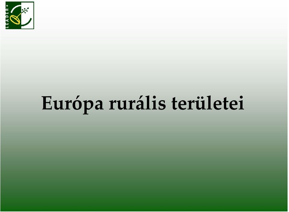 területei
