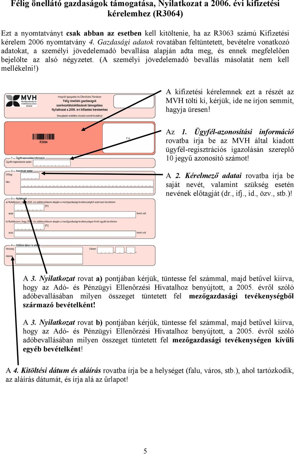 Gazdasági adatok rovatában feltüntetett, bevételre vonatkozó adatokat, a személyi jövedelemadó bevallása alapján adta meg, és ennek megfelelően bejelölte az alsó négyzetet.