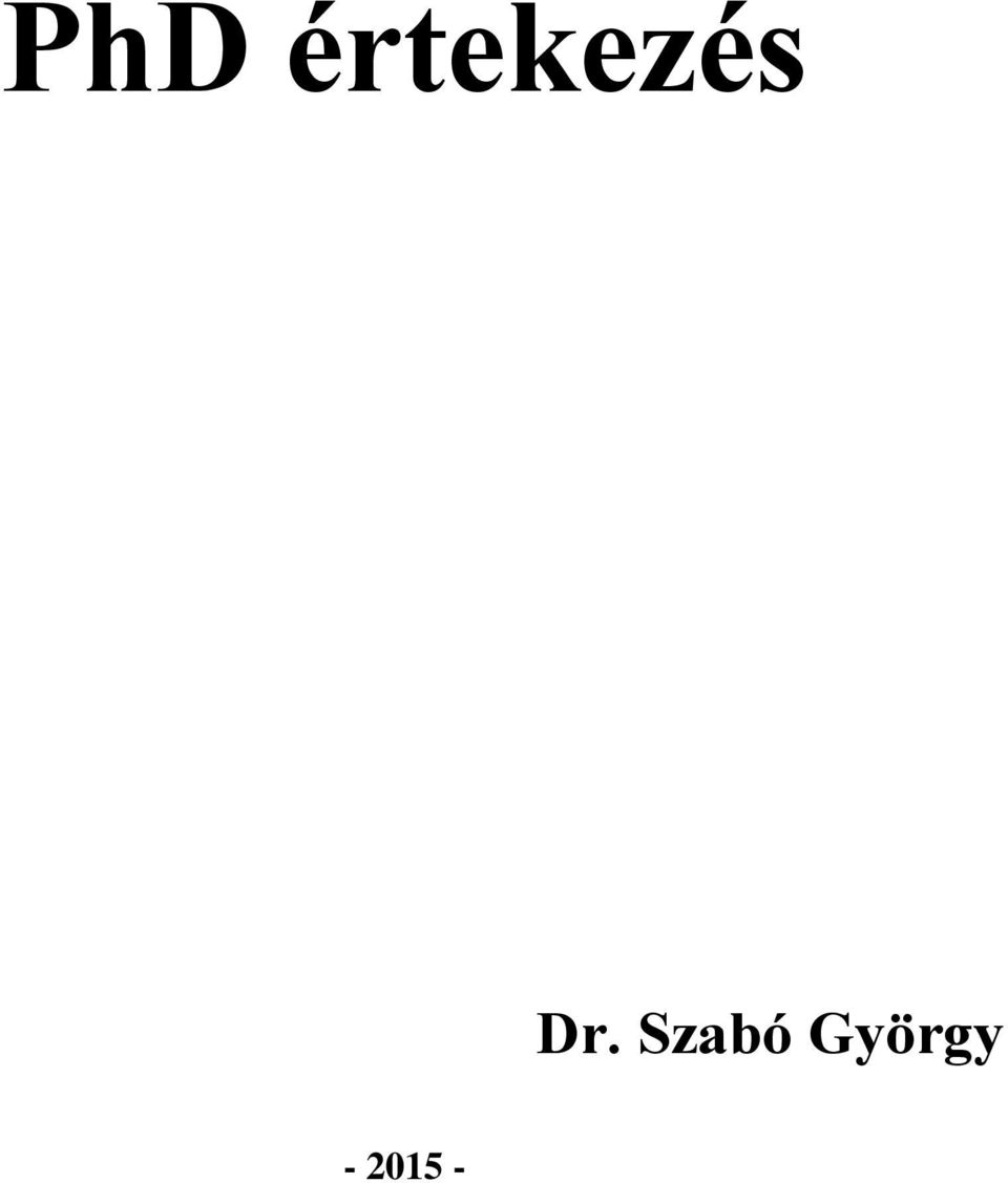 Dr. Szabó