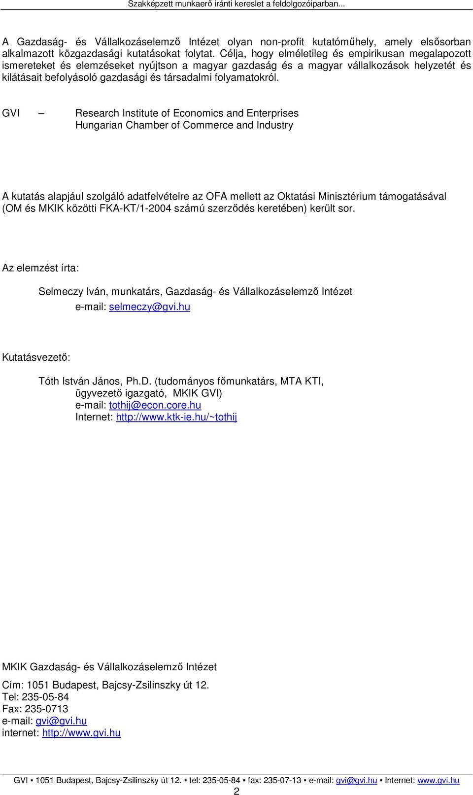 folyamatokról.