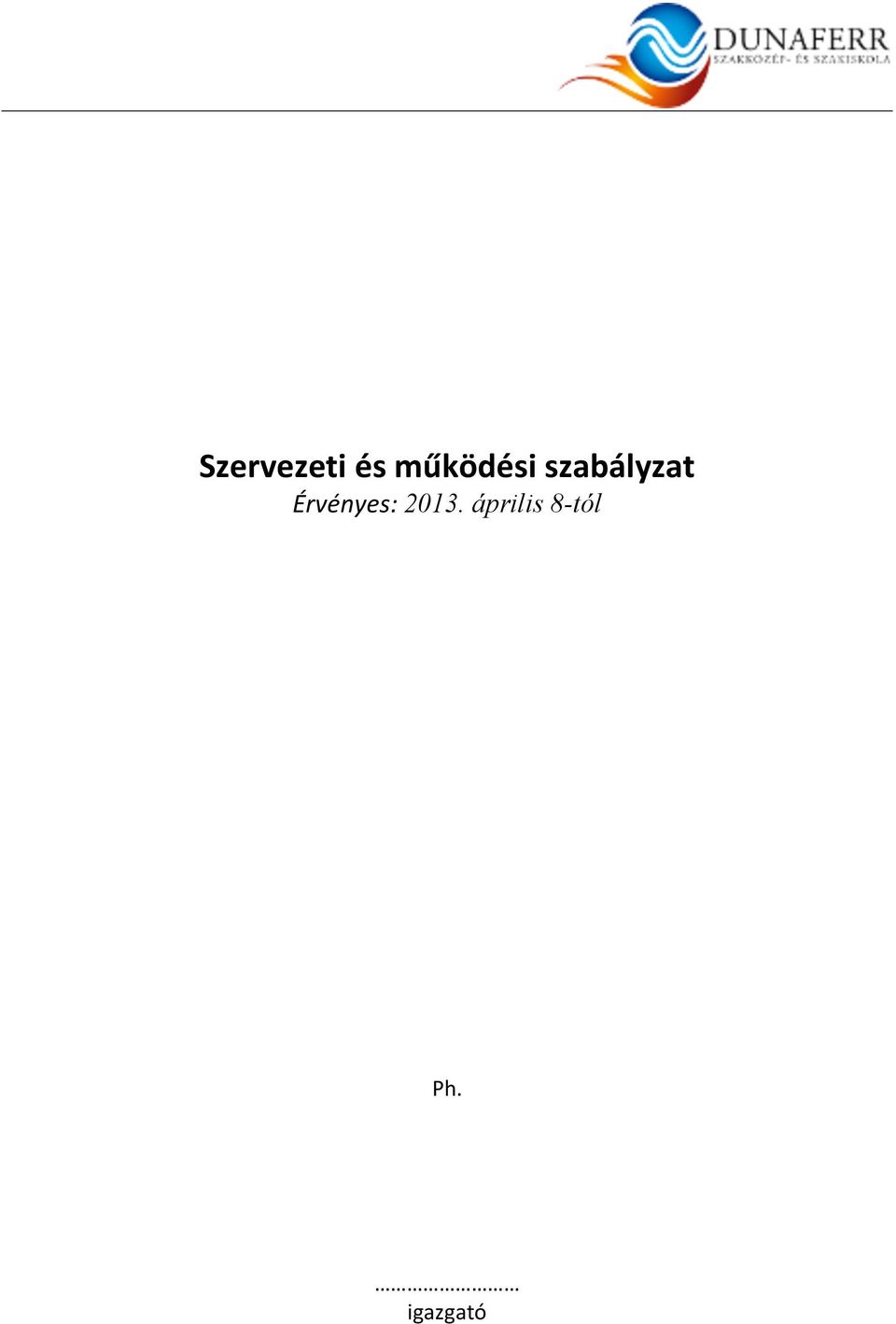 szabályzat