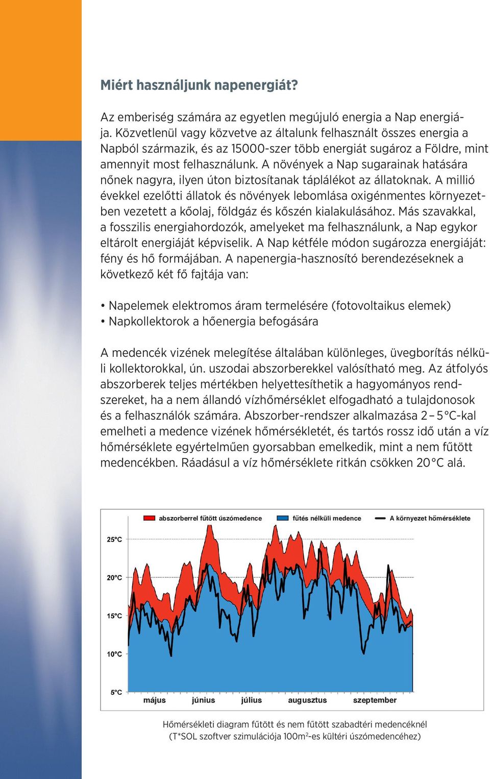 A növények a Nap sugarainak hatására nőnek nagyra, ilyen úton biztosítanak táplálékot az állatoknak.